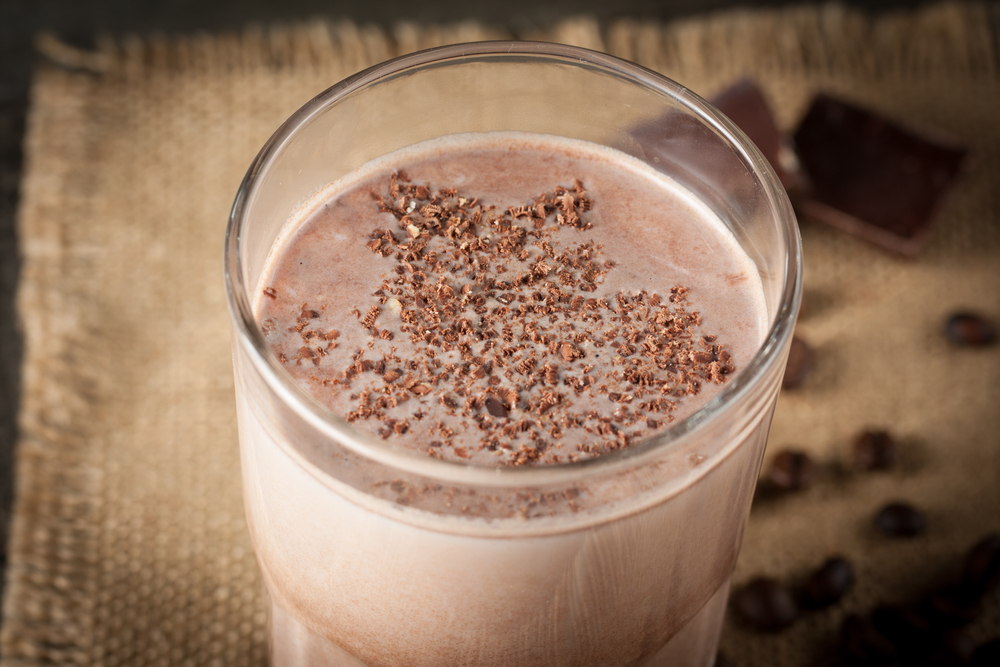 Mocha Flaxseed smoothie