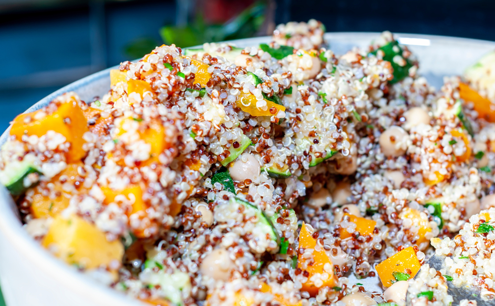 Roasted Veg & Quinoa Salad