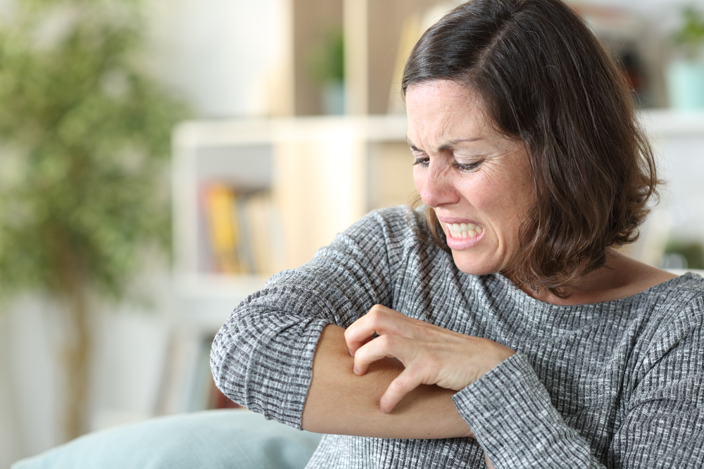 Itchy skin during menopause