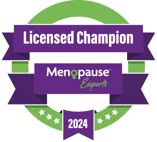 Licence Menopause and MenoChef Champion Licence Menopause and MenoChef Champion