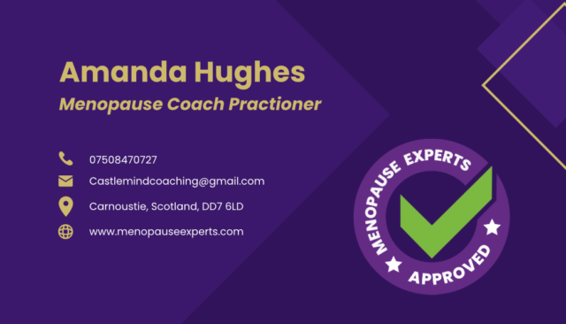 Menopause Champion and lifestyle coach